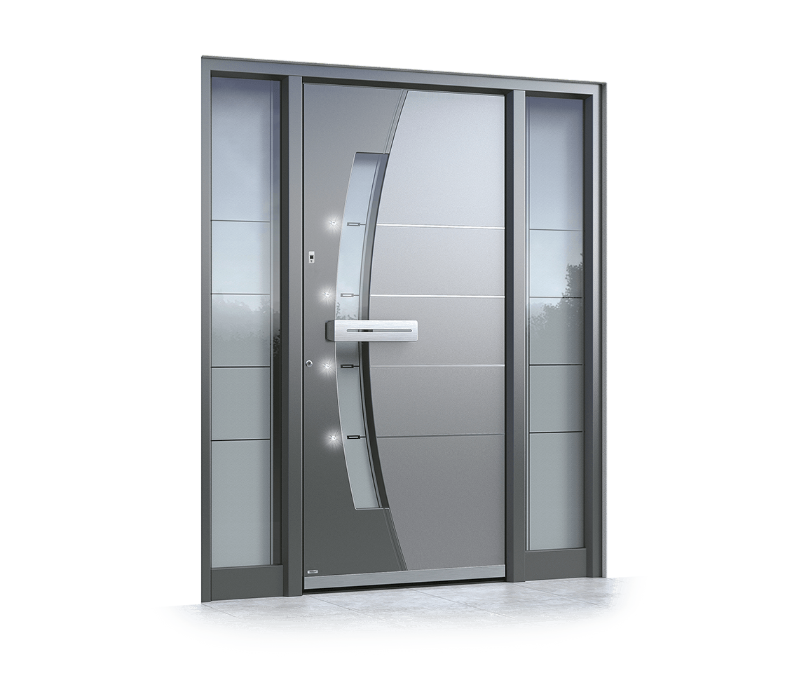 Aluminium entrance door 0120