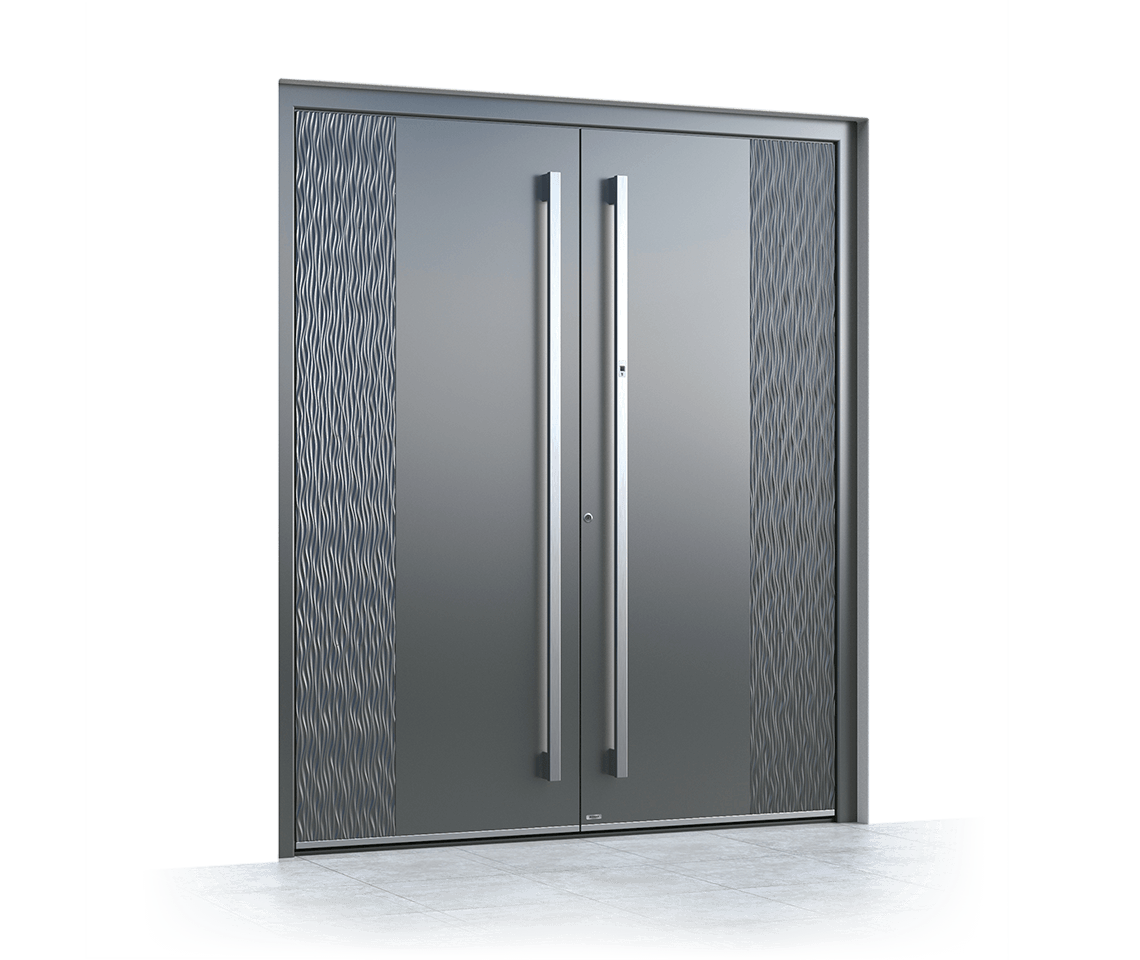 Aluminium entrance door 1016