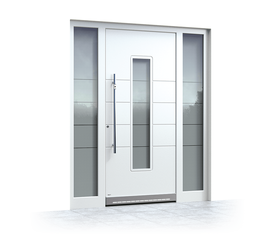 Aluminium entrance door 1033