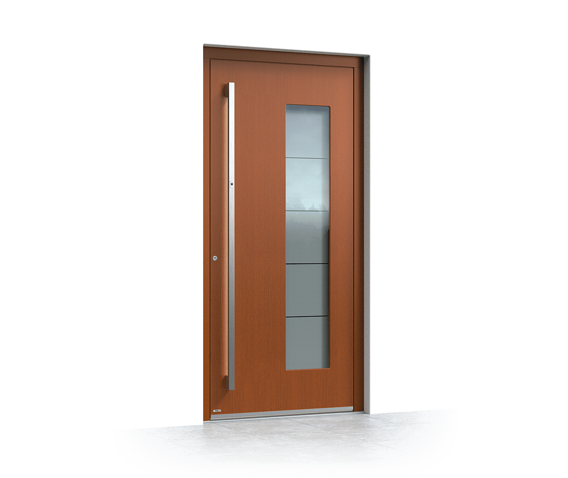 Wooden entrance door 1040