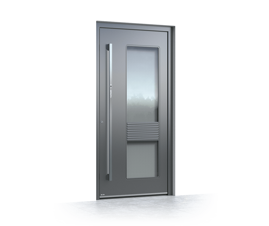 Aluminium entrance door 1050