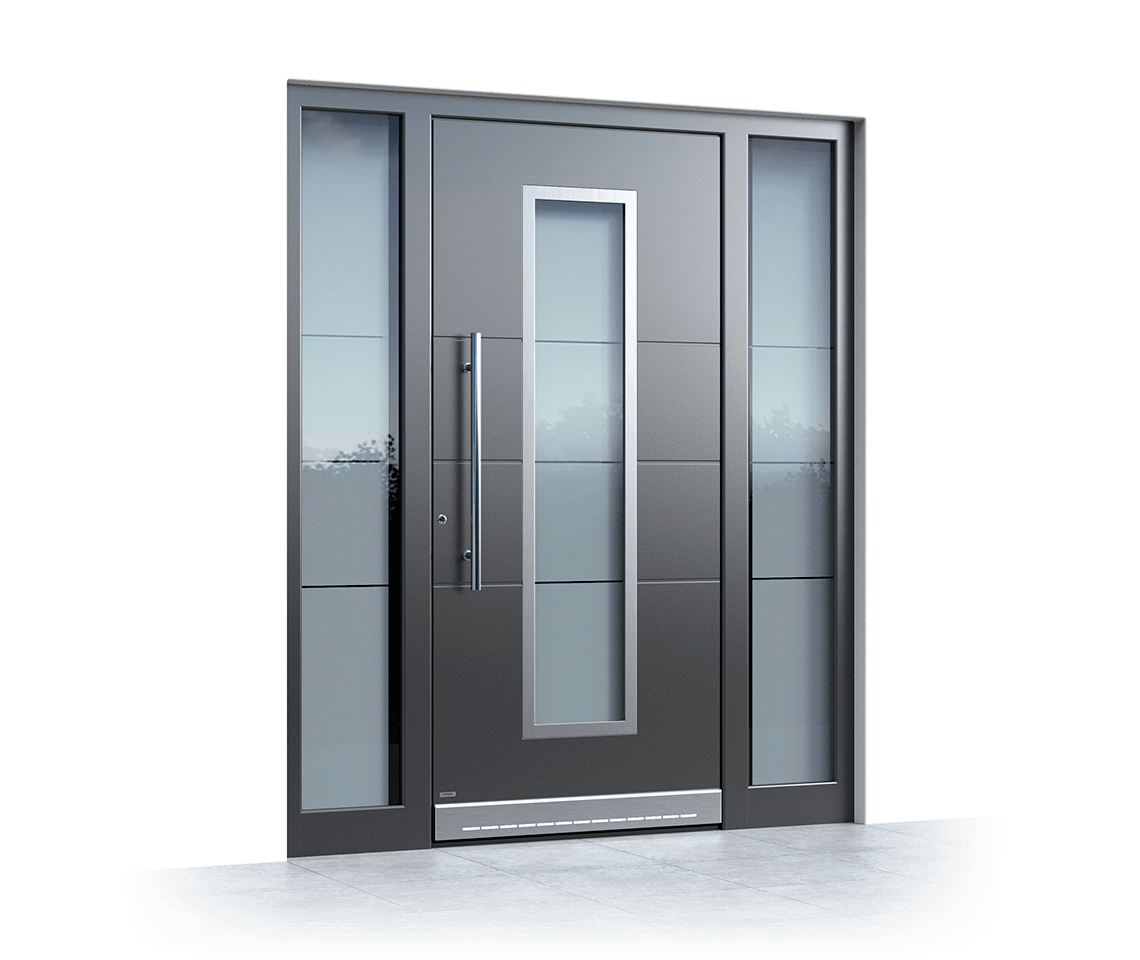 Aluminium entrance door 2380