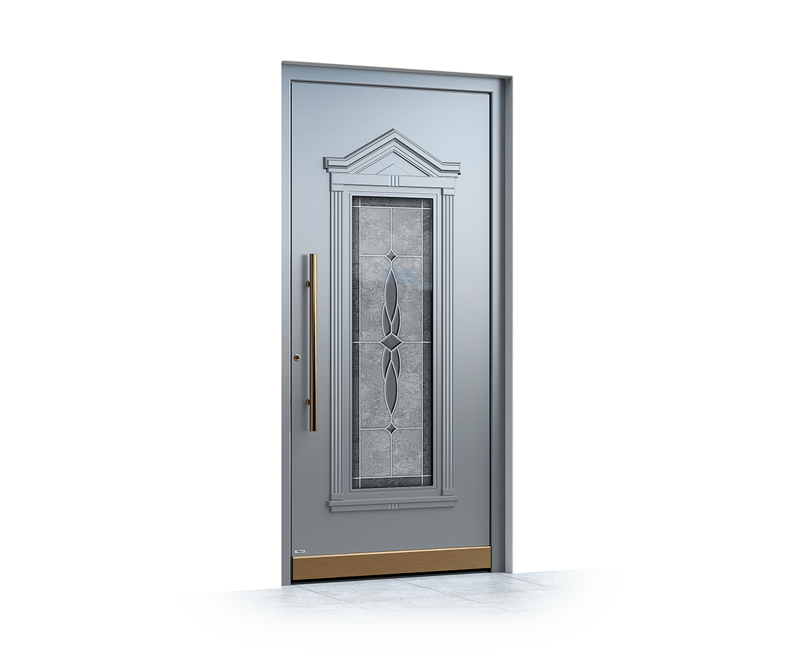 Aluminium entrance door 3290