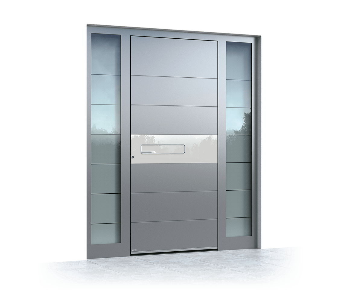 Aluminium entrance door 6005