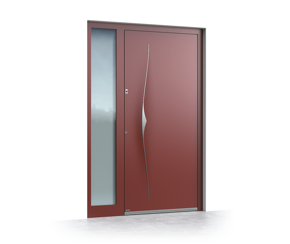 Aluminium entrance door 6017