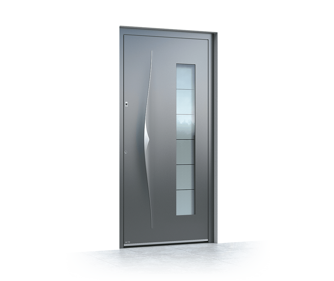 Aluminium entrance door 6018