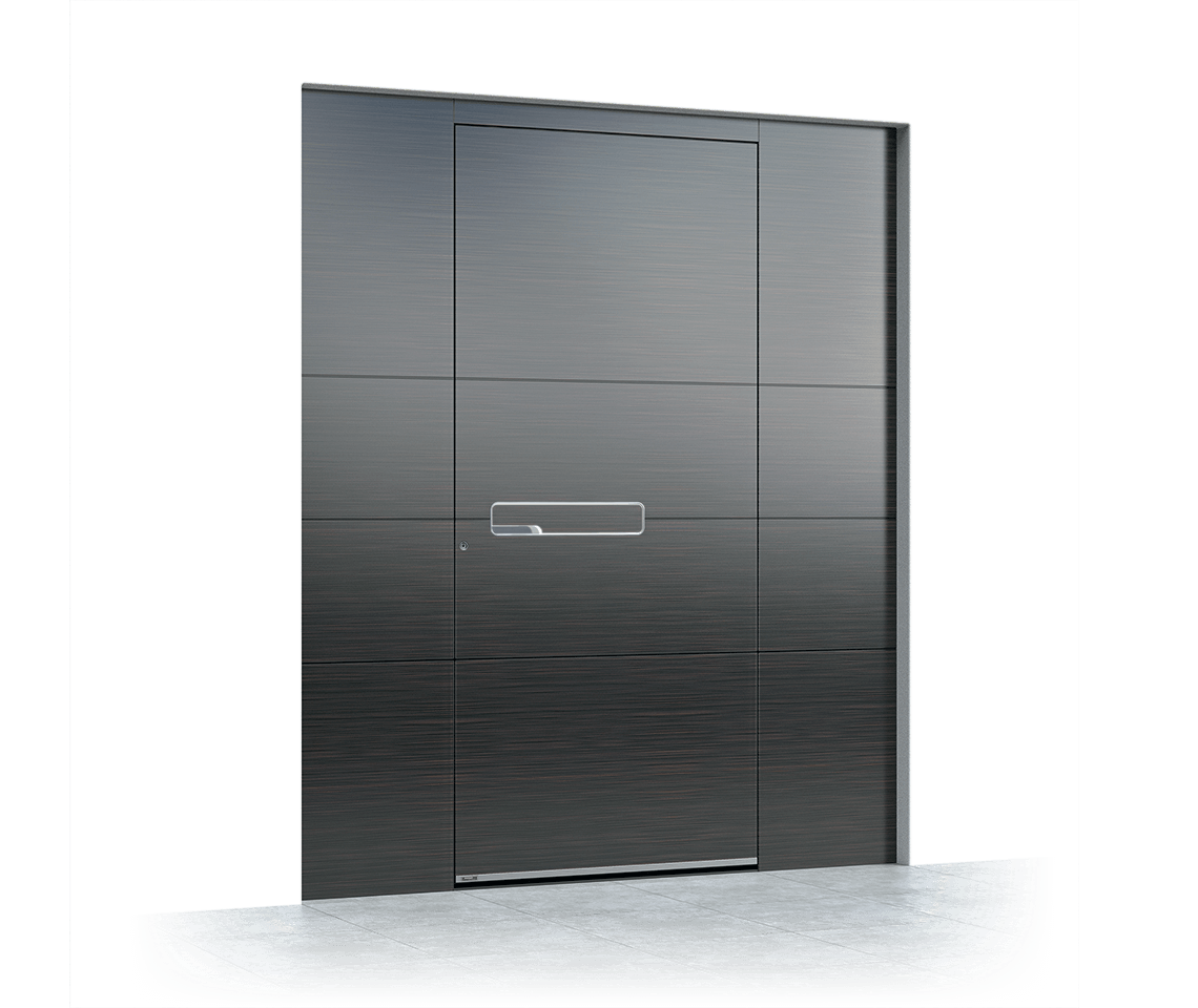 Aluminium entrance door 612