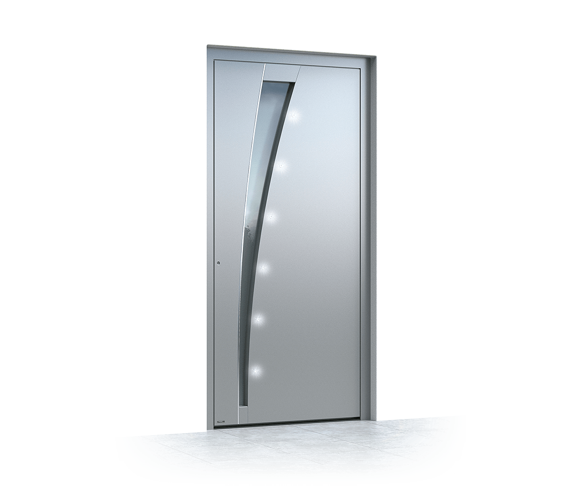 Aluminium entrance door 631