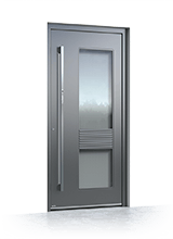 Aluminium entrance door 1050