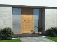 Modern wood front doors 1641