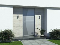 Aluminium front doors 1860