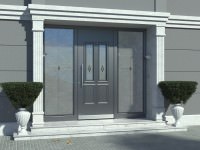 Aluminium front doors 3210