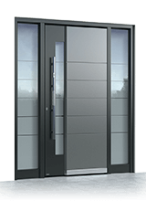 Aluminium entrance door 506A