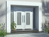 Aluminium front doors 519