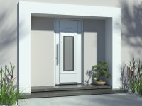 Aluminium front doors 519