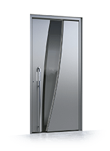 Aluminium entrance door 529