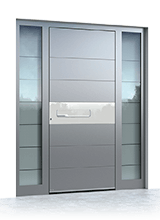 Aluminium entrance door 6005