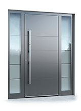 Aluminium entrance door 6011