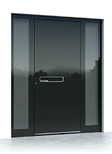 Aluminium entrance door 611