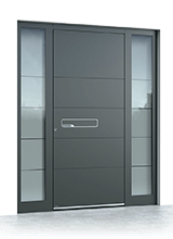 Aluminium entrance door 615