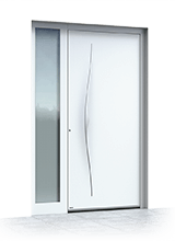 Aluminium entrance door 628