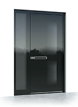 Aluminium entrance door 634